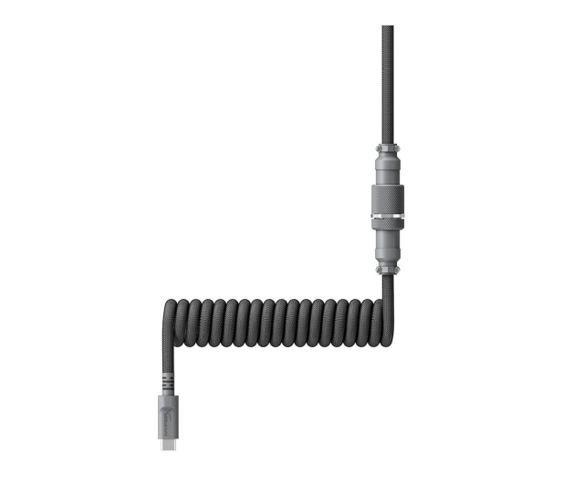 HyperX Coiled Cable Gray - 1346018 - zdjęcie 2